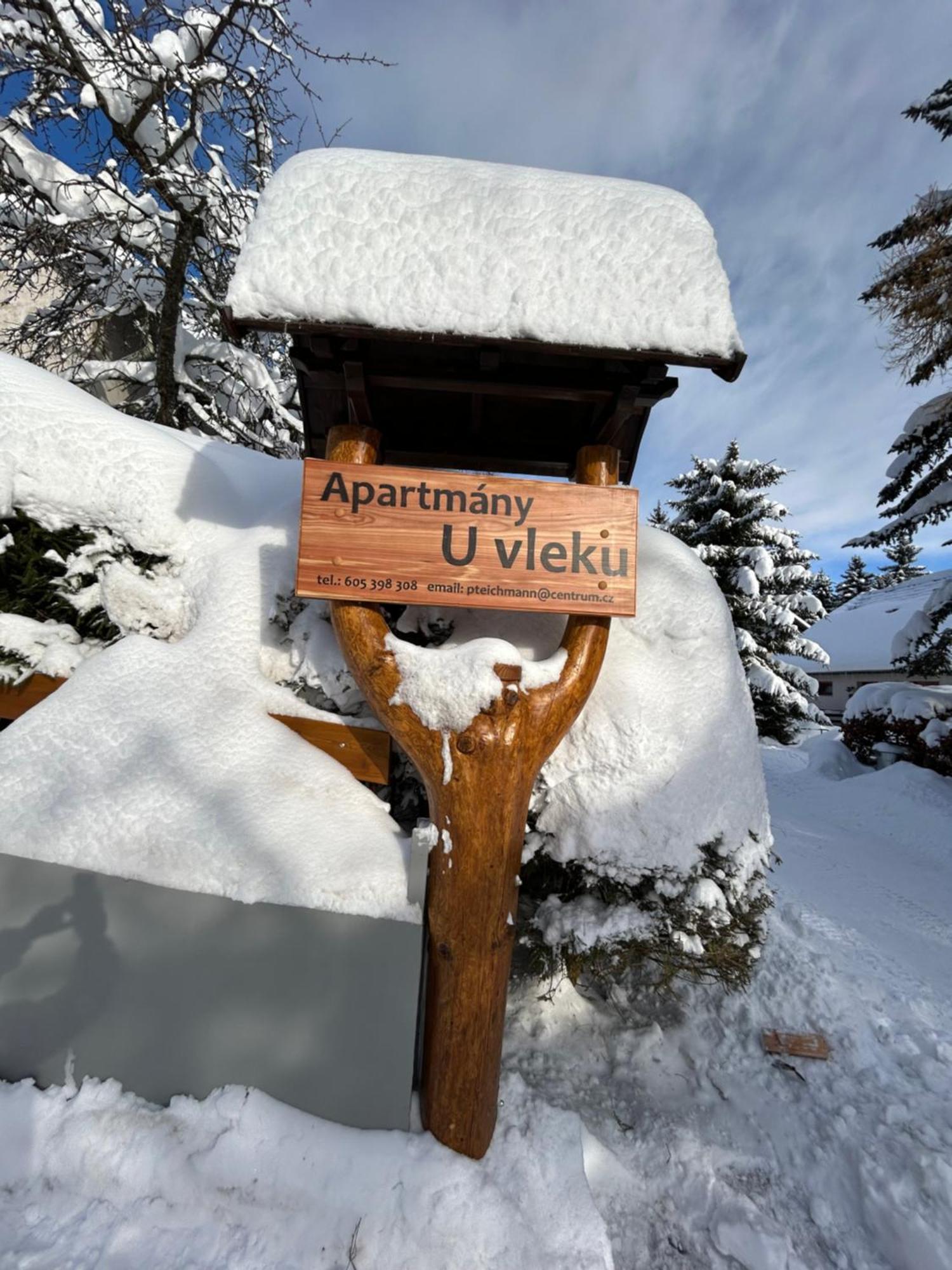 Apartmány u vleku Karlova Studánka Esterno foto